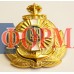 Кокарда офіцерів та мічманів ВМС (золотиста, широка)